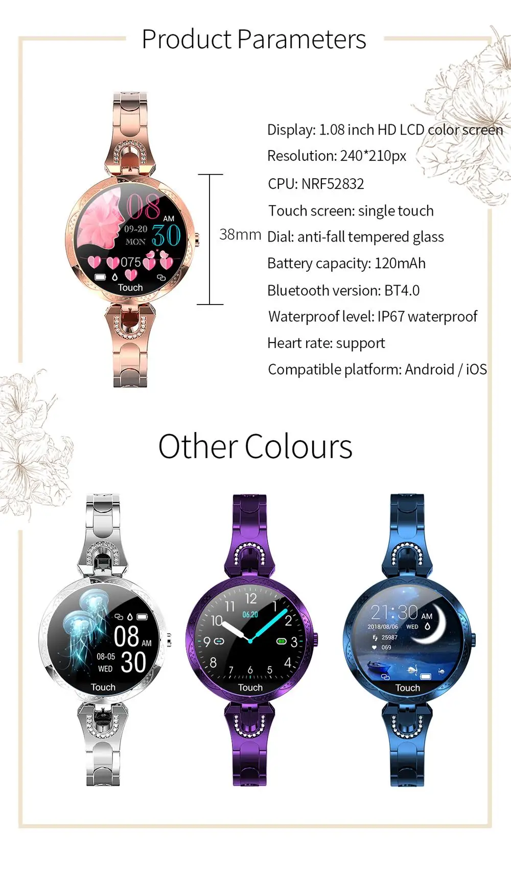 Cheap Pulseiras inteligentes
