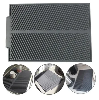 

Drain rack drying mat kitchen storage sink folding drain mat drain mat tableware table mat heat-resistant non-slip tray
