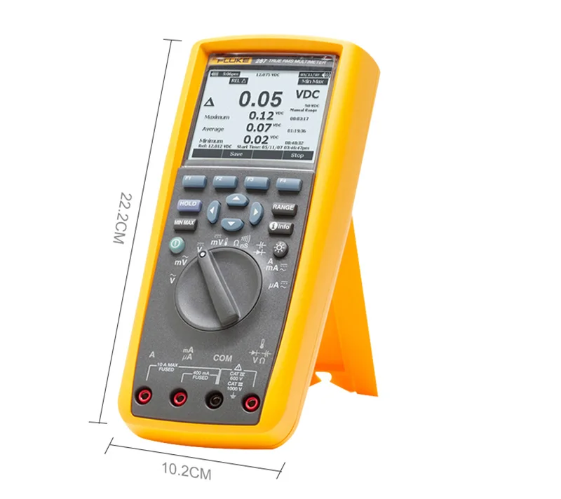 Цифровой мультиметр Fluke 287C \ 289C с истинным эффективным значением, функция захвата тренда, высококачественный ручной мультиметр FLUKE 287 287CN \ 289 289C