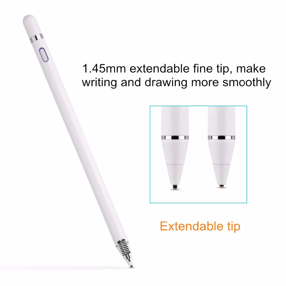 Active Stylus Touch Pen For Apple iPad Pro 11 12.9 10.5 9.7 miini 5 Air Smart Capacitance Pencil For iPhone Huawei Xiaomi Tablet