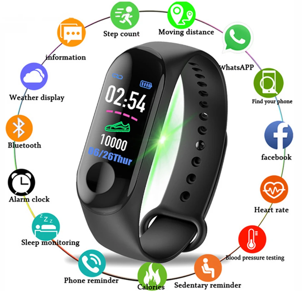 

Men Women Watches Smart Watch Heart Rate Monitor Blood Pressure Fitness Tracker Smartwatch Sport Smartwatch relogio masculino