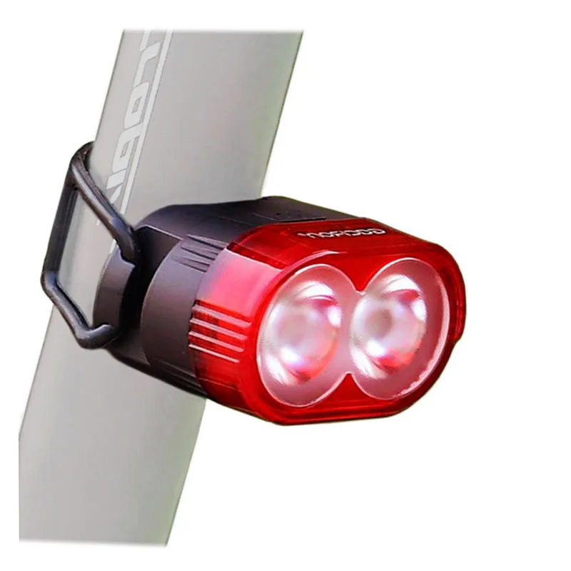 

W9 Bicycle Cycling Rear Light Taillight LED Red Flash Light Safety Warning Lamp Cycling Safety Caution Lights Bike Smart Tail