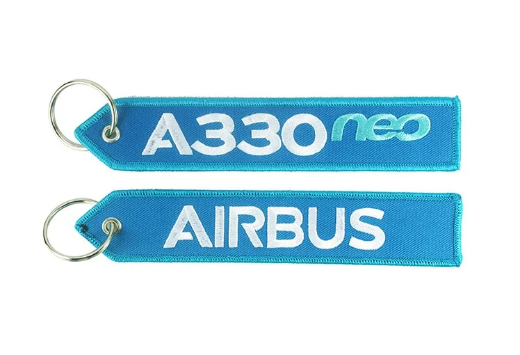 Логотип Airbus A330 neo A350 A380 BELUGAXL вышивальная дорожная длинная багажная сумка бирка подарок для летного экипаж, пилот любитель авиации - Цвет: A330