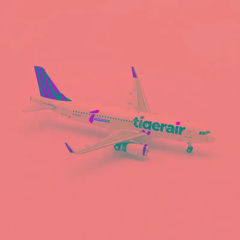 Inflight TIAERAIR AIRBUS A320 B-50001 1/200 литой самолет модель самолета