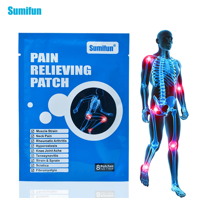 

Sumifun 16Pcs/2Bags Pain Relief Patch Chinese Medical Herbal Back Neck Muscle Arthritis Orthopedic Plasters D0660