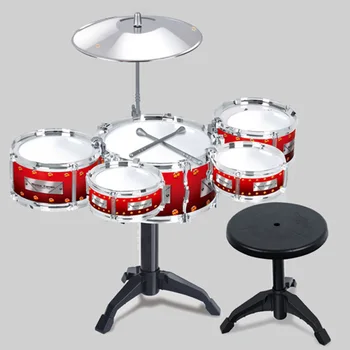 

Large Simulation 5 Drum Jazz Drum Stool Chair Popular Electronic Musical Instrument 2020 New