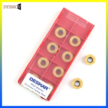 

DESKAR 100% original RDMT1204MO-MQ LF6028 stainless steel milling insert circular carbide insert plane milling lath