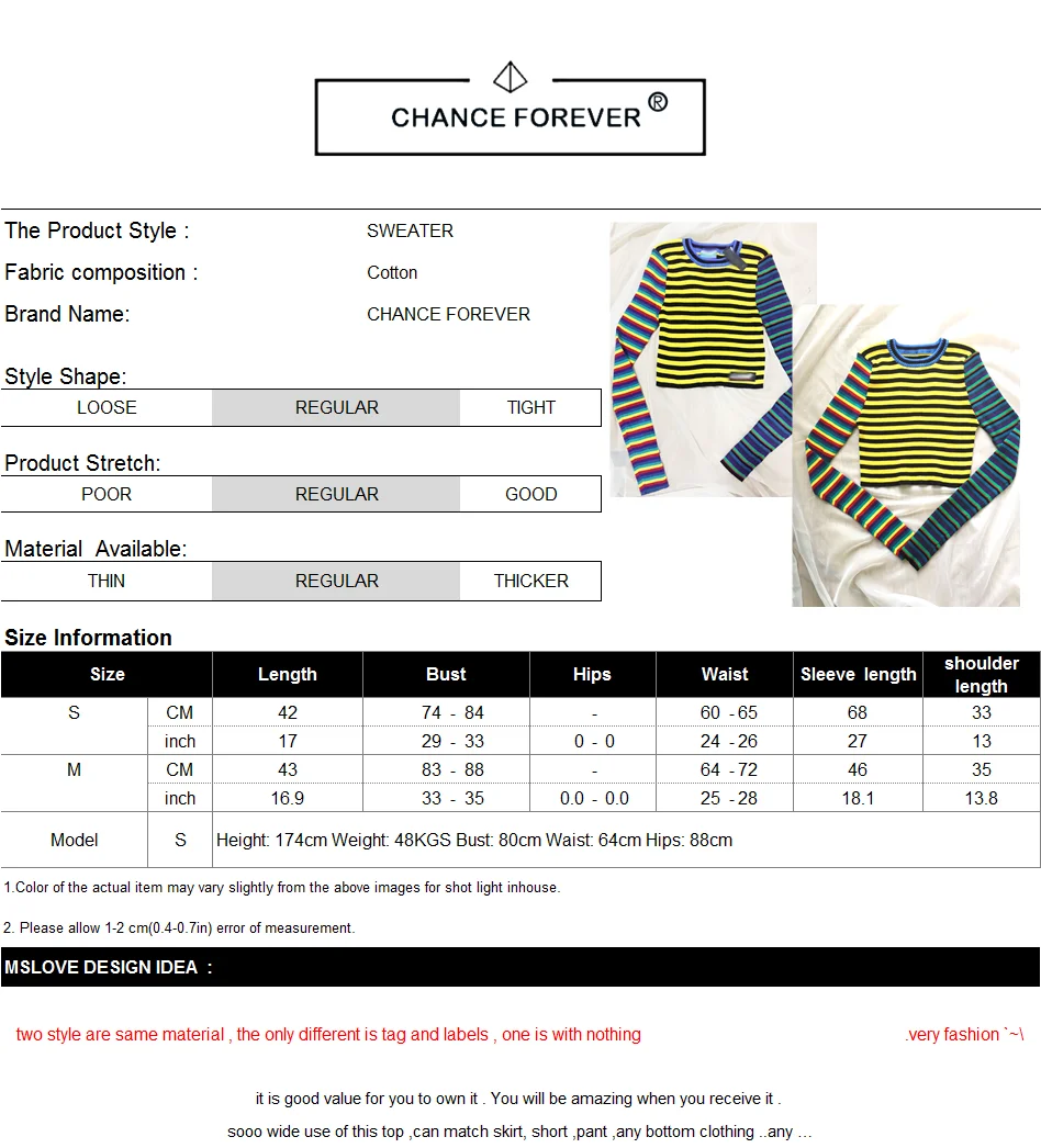 harajuku striped sweater women vintage punk block color rainbow multicolored cropped knit short pull sweaters winter sweater