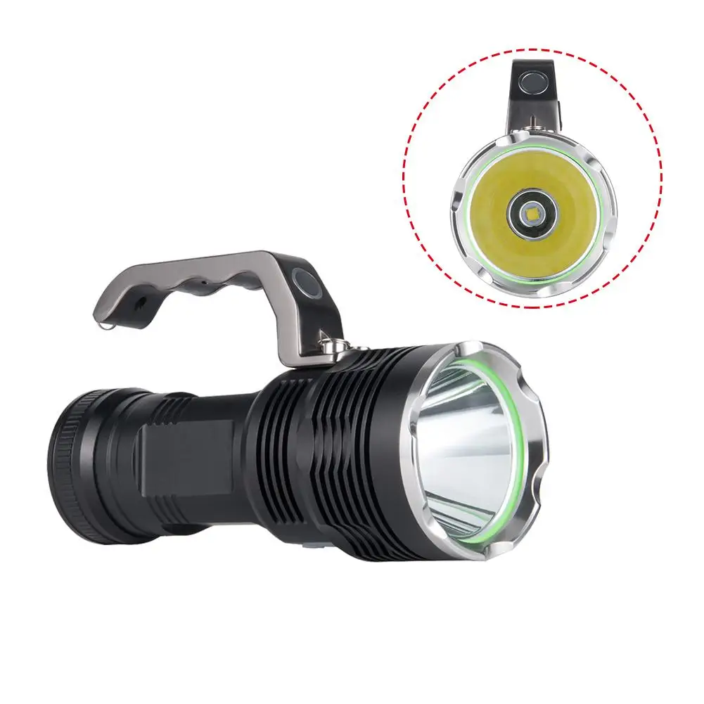 5000LM LED Flashlights With Handle Flashlight Powerful Bright Compact Size Camping Flashlight Outdoor Flashlight