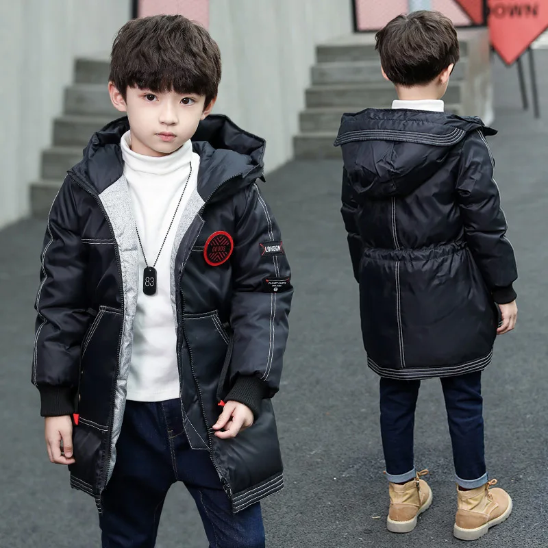 Online Abrigo de invierno grueso a prueba de viento para niños ropa de abrigo para niños ropa para niños chaquetas más gruesas para adolescentes de 4 15 años