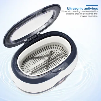 

UV LED Light Sterilizer Portable Nail Art Manicure Machine Disinfection Lamp Box Tools Salon Ultrasonic Cleaner Key