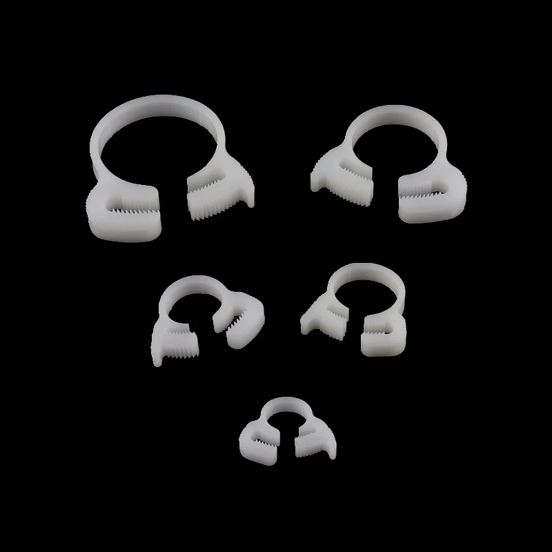 10pcs123296mmPlasticPipeClampHighQualityPPConnectorsTighten
