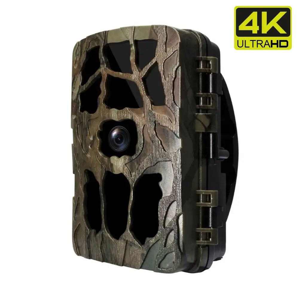 4K HD Waterproof Hunting Camera Outdoor Trail Camera Motion Detection Infrared Camera Wildlife Surveillance  H982 LED Camera