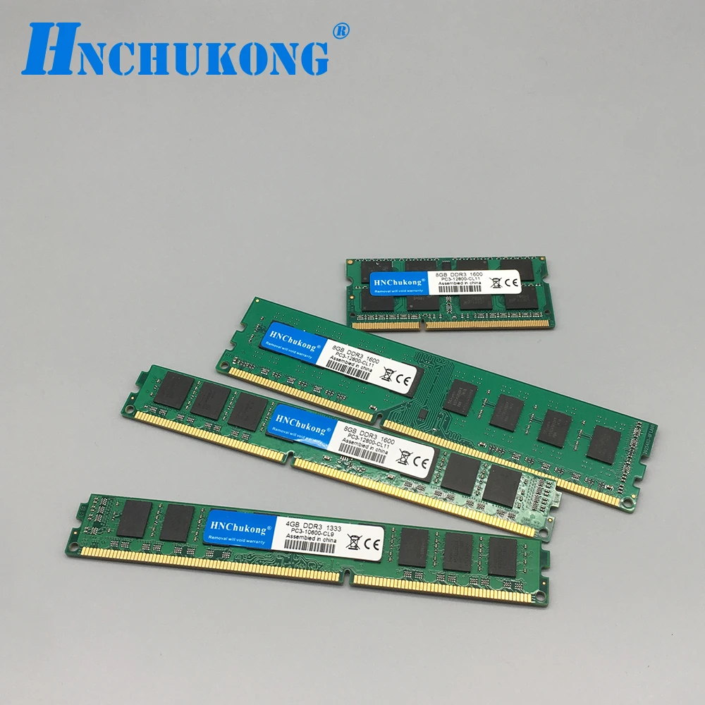 HNChukong DDR2 1 Гб 2 4 оперативной памяти компьютера настольной 800 МГц 240pin 8 в Новый