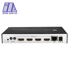 4 canais hdmi encoder ip 1080p60 4k30 h.264 hdmi à transmissão iptv