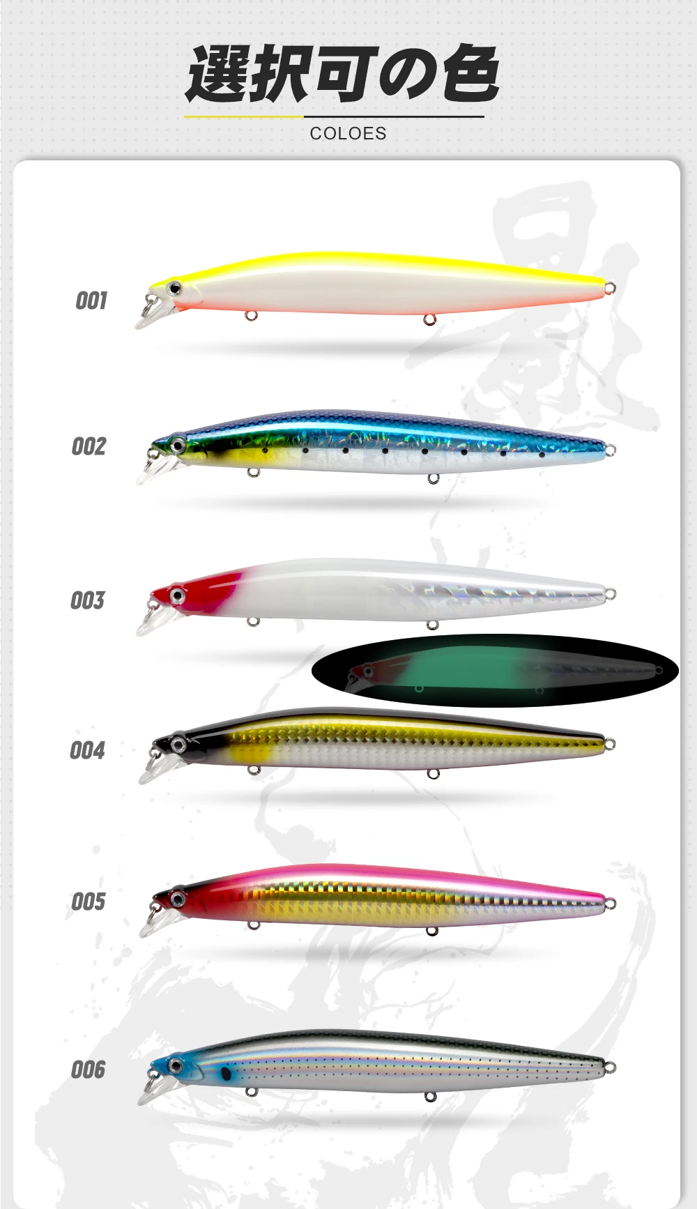 D1 Sea Bait Of BKK Hook Suspending Fishing Lure 160mm 145mm 120mm Künstlicher Minnow Wobbler Pofessional für Bass Tackle DT5002 – Detail 12