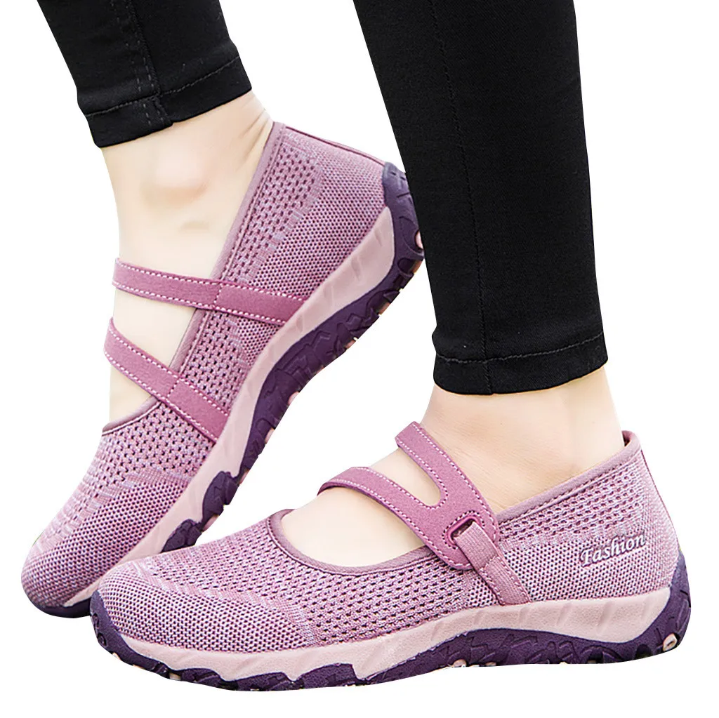 

SAGACE Fashion Soft Bottom Casual Mesh Breathable Sneakers For Women Ladies Round Toe Sport Sneakers Women Shoes Spring Autumn