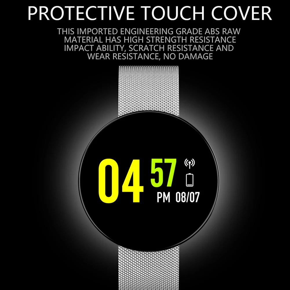 New Smart Bracelet Blood Pressure Measurement Waterproof Fitness Tracker Watch Heart Rate Monitor Pedometer Smart Band Women Men