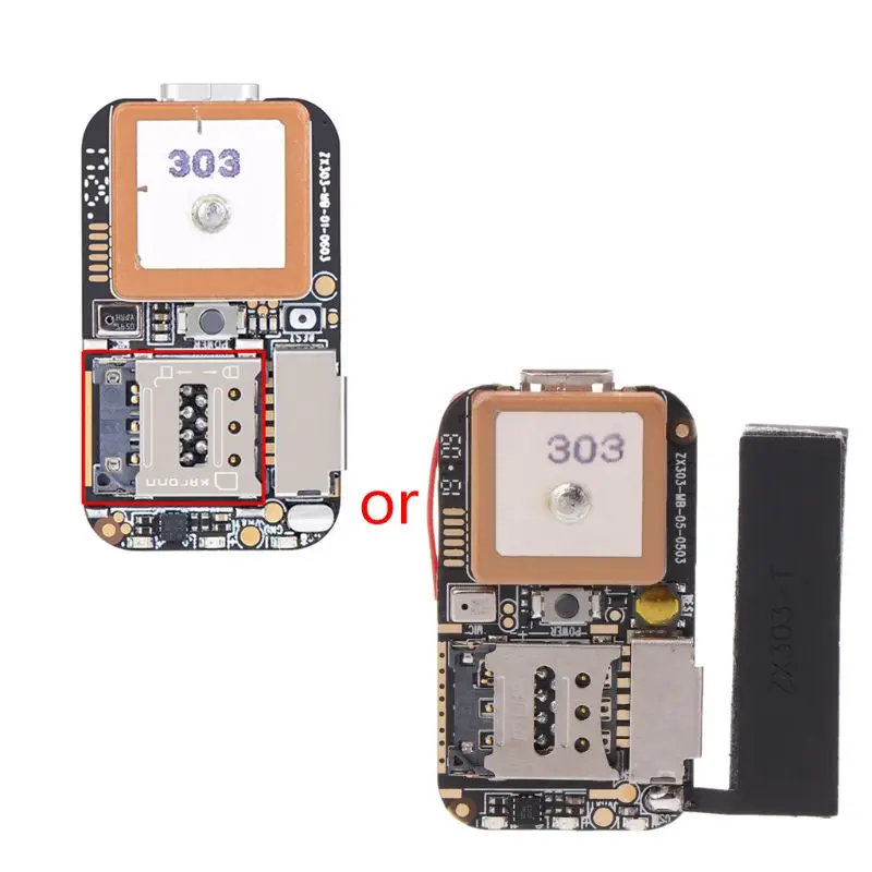 Супер Мини Размер gps трекер GSM A gps Wifi LBS Локатор веб-приложение отслеживание диктофон ZX303 PCBA внутри LX9C