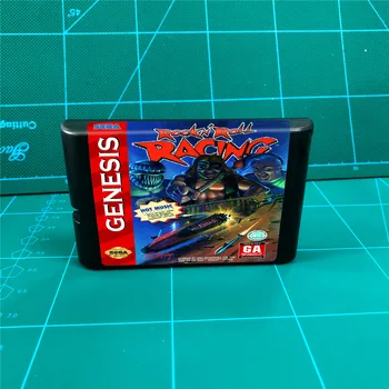 

ROCK N' ROLL RACING - 16 bit MD Games Cartridge For MegaDrive Genesis console