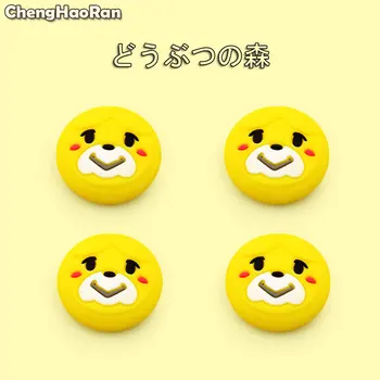 

ChengHaoRan Animal Crossing Thumb Stick Grip Cap Joystick Cover For Nintendo Switch Lite NS Joy-Con Controller Thumbstick Case