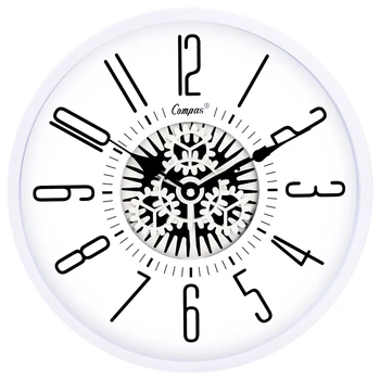 

Silent Living Room Wall Clock Creative Swing Simple Fashion Wall Clock Bedroom Modern Quartz Modern Design Wall Clock 6W128