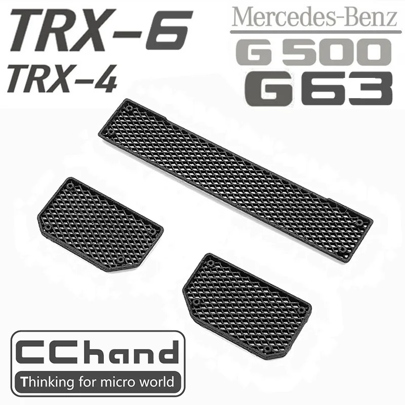 Передний бампер Впускной Для TRX-4 TRX-6 6X6 G63 G500 rc автомобиль игрушка 1/10