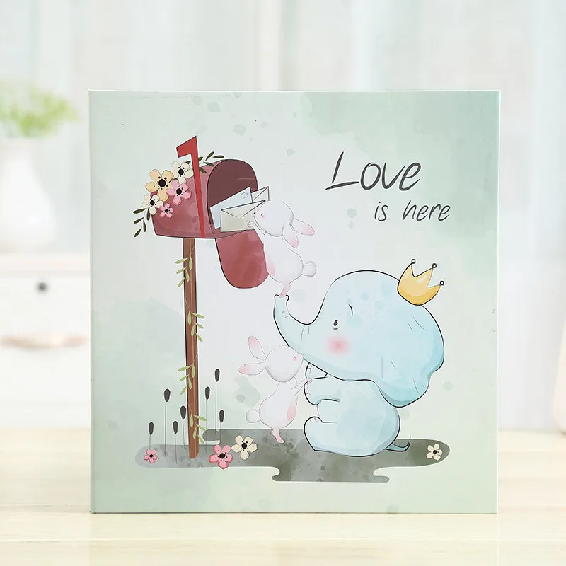 Высококачественный подарок самоклеящийся фотоальбом ручной работы 16 дюймов 20