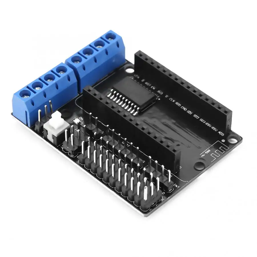ESP8266 wifi драйвер двигателя Плата расширения L293D двойной высокой мощности H Мост модуль двигателя Плата расширения