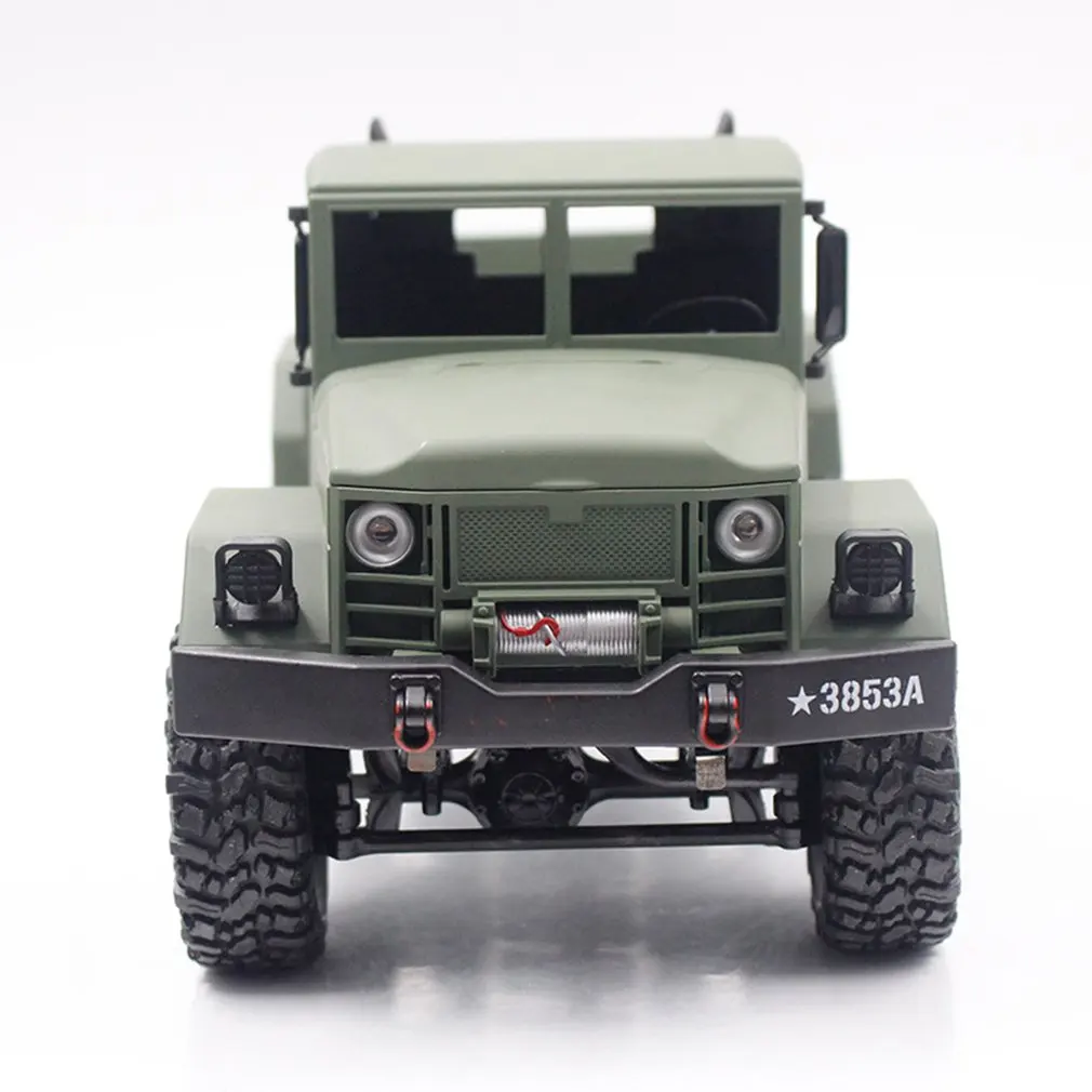 Настоящий 1:16 2,4G 4WD RC Гусеничный военный армейский грузовик с дистанционным управлением внедорожный автомобиль RTR игрушка Детский Электрический автомобиль игрушка подарок на день рождения