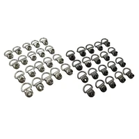 20pcs Boot Lace Hooks For Camp Hike Climbing Repair Leather Shoes 1