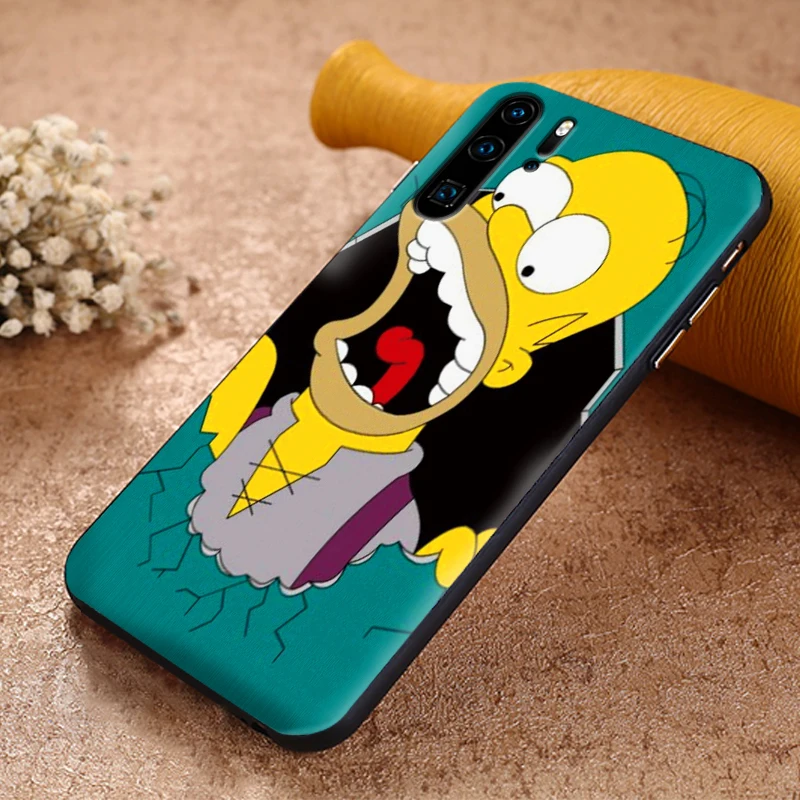 Сверхкованые и очаровательные Симпсоны Мягкий силикон для huawei P30 Lite Pro P Smart P8 P9 P10 P20 TPU