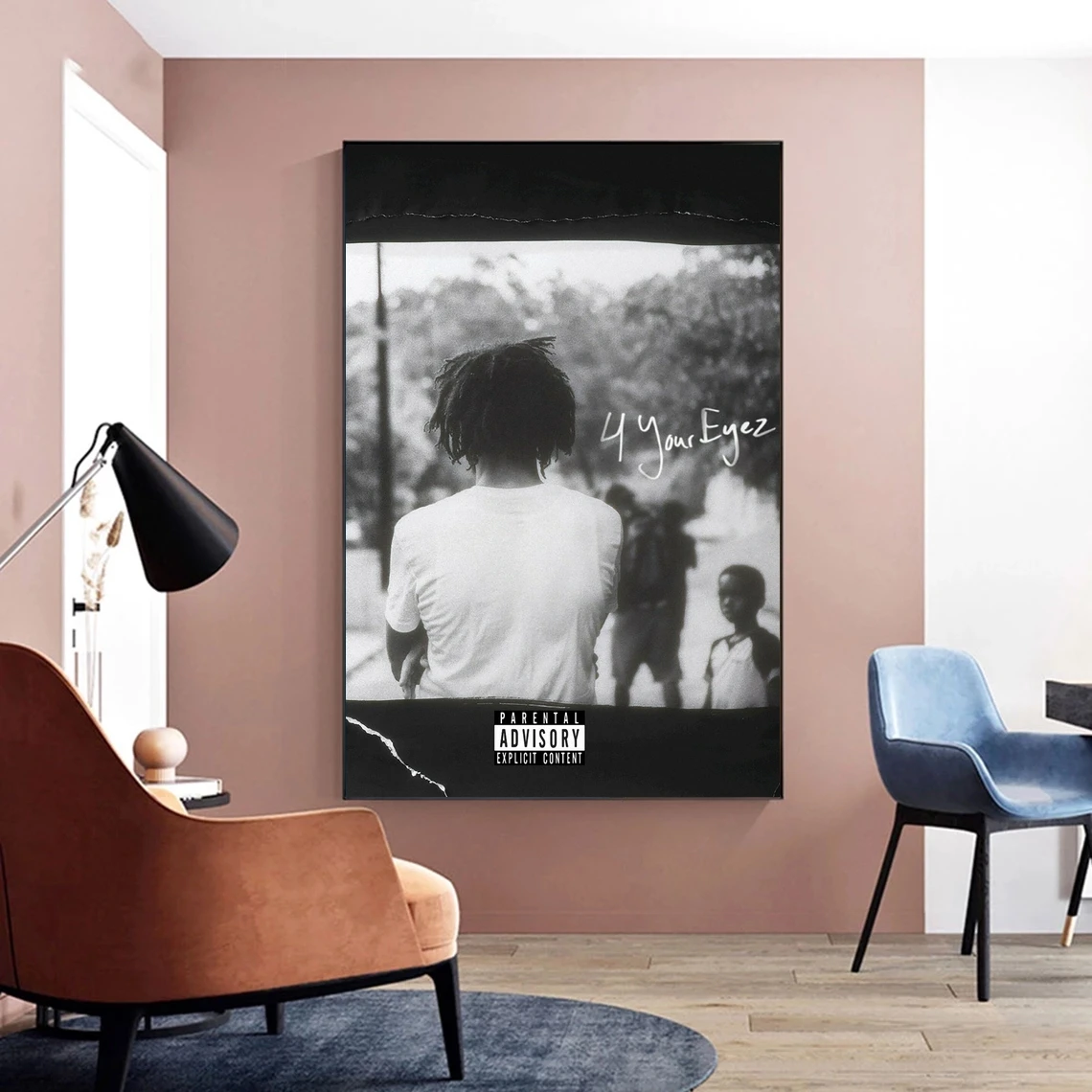 Новый постер J Cole 4 Your Eyez Only, постер на холсте с изображением музыкальной певицы, настенная живопись, украшение для дома, Подарочный постер
