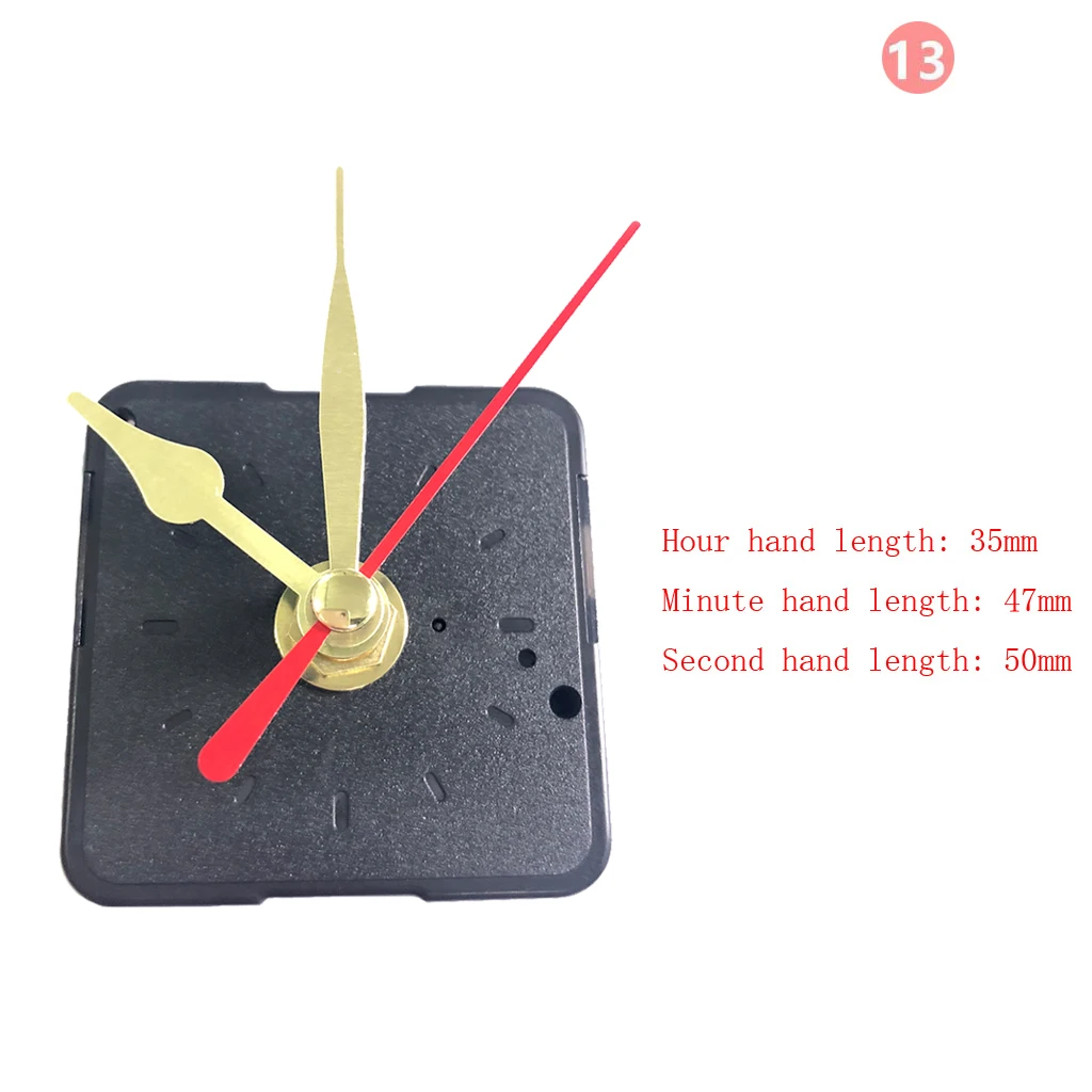 DIY Quartz Clock Movement Mechanism with Hands Needles for Wall Clock Repair Replacement Parts Kits Accessories