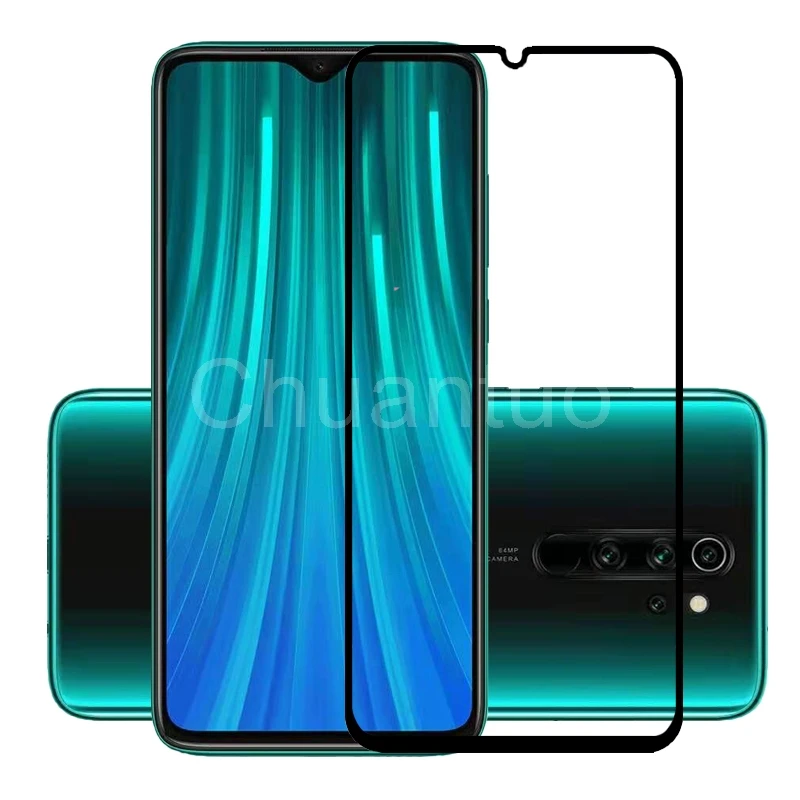 

25 Pcs/Lot Full Cover Screen Protector For Xiaomi Redmi Note 8 Pro Scratch Proof Protective Film Tempered Glass For Redmi Note 8