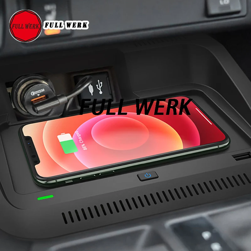 

1 Piece Car Styling Phone Wireless Charger Fast Charging Holder for RAV4 2019 2020 2021 Interior Accessories Easy Installation