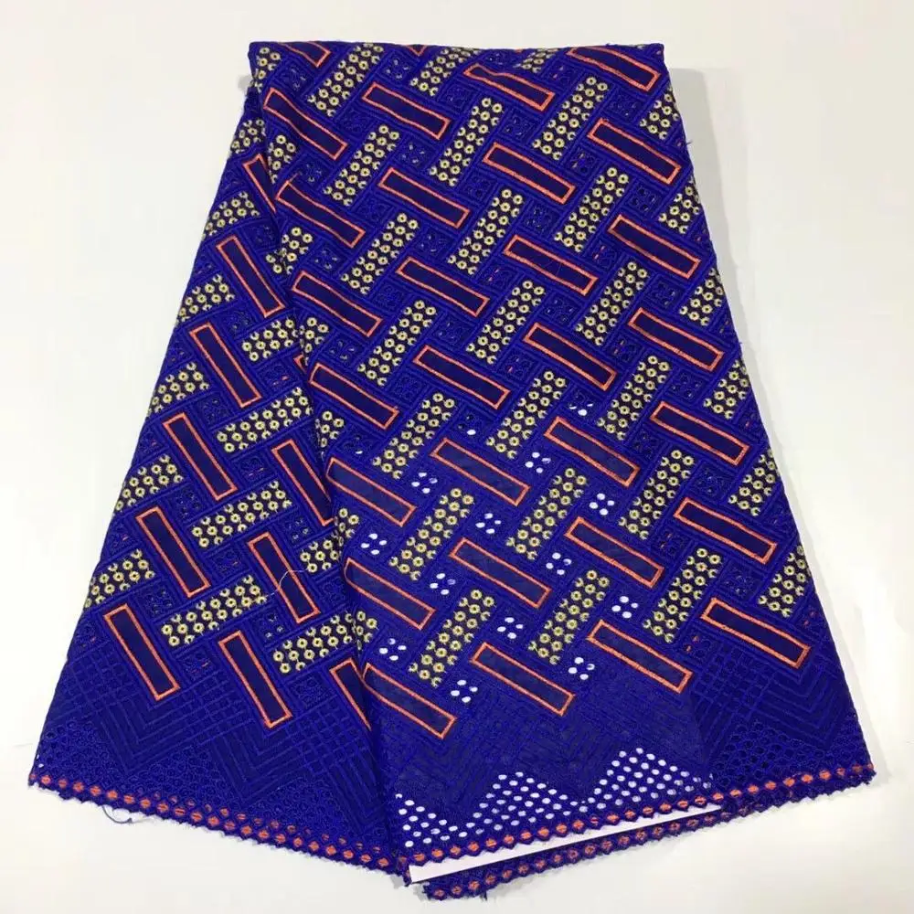 Швейцарская вуаль кружева в швейцарском стиле высокого качества tissu Африканский хлопок сухое кружево последняя ткань из Дубая нигерийское кружево для женщин 5 ярдов