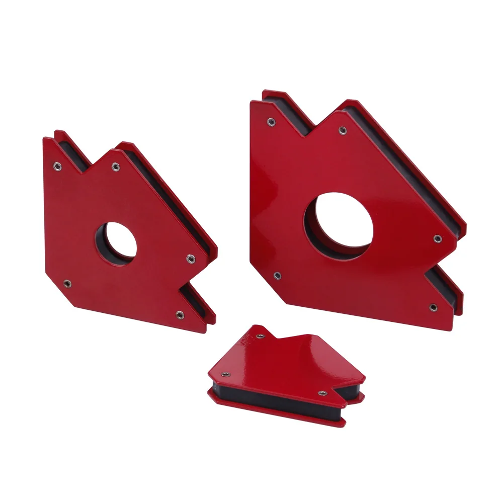 1pc 25LBS Triangle Magnetic Magnet Arrow Welder Welding Holder Mini Soldering Arc