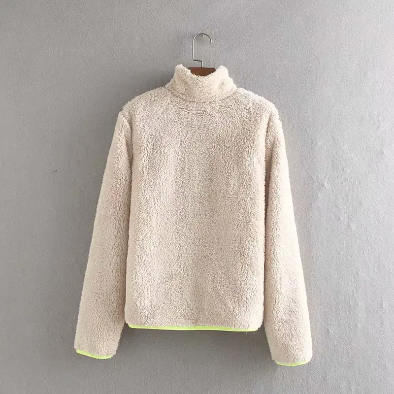 CC70-9316 Европейская и американская мода плюшевая куртка