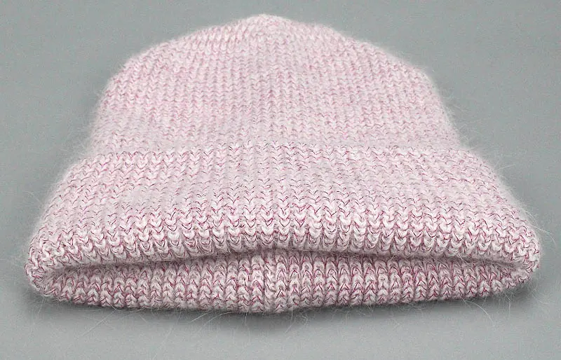 Женская шапка, женская шапка с помпоном, вязанные шапочки, шапка Skullies, однотонная, на весну, осень, зиму, теплая, для толстой улицы, из енота