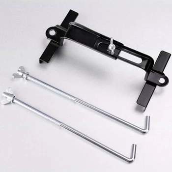 

Metal Bracket Adjustable Mount Universal Black Silver 16cm-22.5cm Car Truck Storage Stabilizer Durable Practical Useful