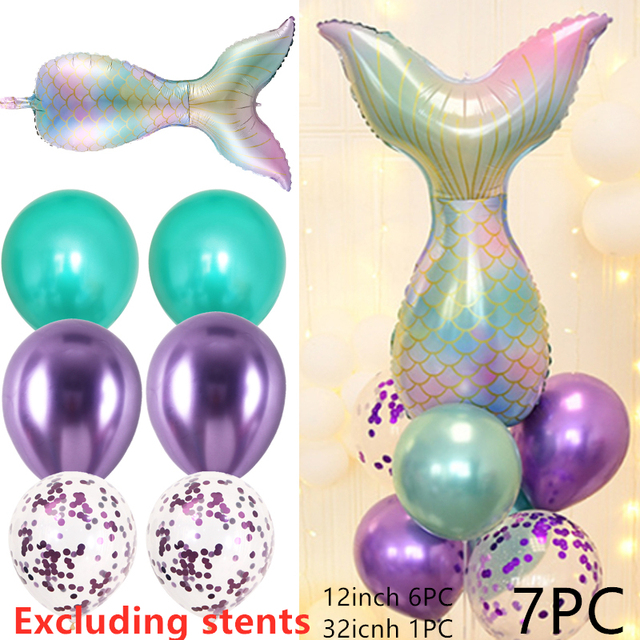 Tubes 27inch Balloon Stand Holder Column Happy Birthday Ballons Wedding Party Christmas Baby Shower Decorations