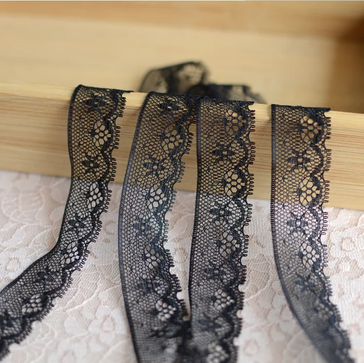 Lace Ribbon Tape 10 Meters 2cm For Sewing Decoration lace ribbon lace sewing accessories lace sewing supplies lace accessories lace garment accessories lace decoration clothing craft accessories
