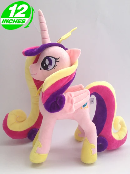 Единорог принцесса каданс плюшевая лошадка фигурки 12 &quot30 см|Игровые и
