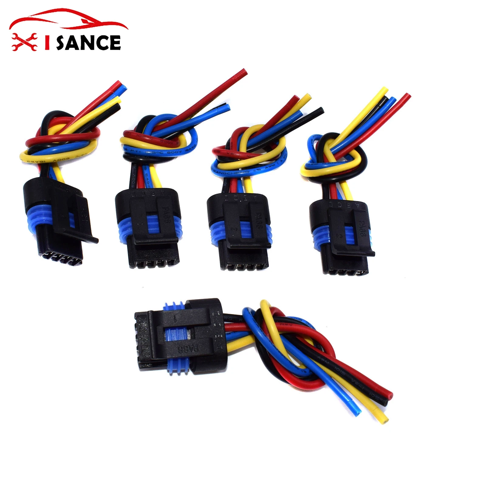 5Pcs Idle Air Control Pigtail Wiring Connector For Chevrolet Equinox Buick Rendezvous Cadillac G 3.4L 3.5L 4.3L 5.3L 88862215