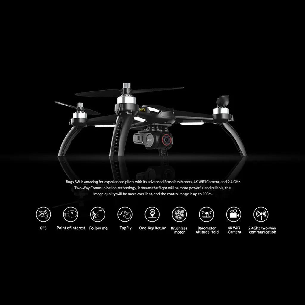 MJX B5W gps 5G WiFi FPV Дрон 4K HD камера бесщеточный мотор авто возврат RC Дрон игрушки для детей juguetes игрушки для детей# B20