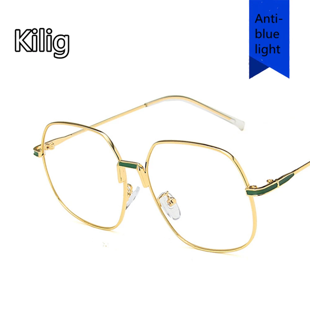 Оправы из сплава kфрейма оптические очки металлические зеркальные оправы