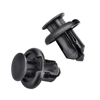 

Fender Car Clips 100Pcs Black Nylon Fastener Bumper Screw Accessories Front