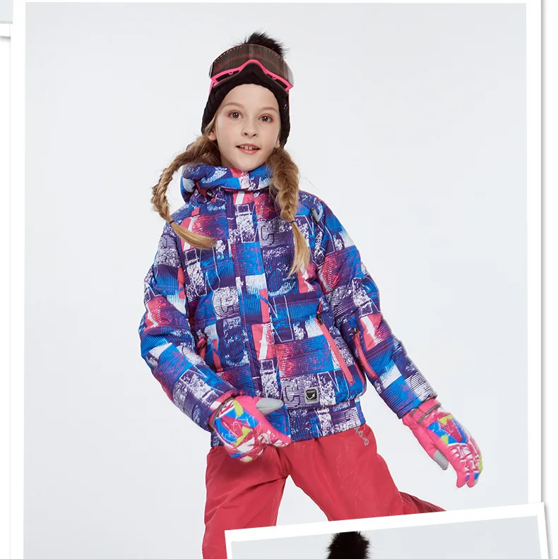 Cross Border phibee Phoebe Baby Elephant CHILDREN'S Ski Suit WOMEN'S Suit Outdoor Charge Thick Windproof Water a Generation of F