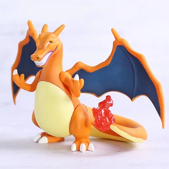 

Anime Cartoon Freak Wretched Charizard Funny Figure Collectible PVC Model Toy